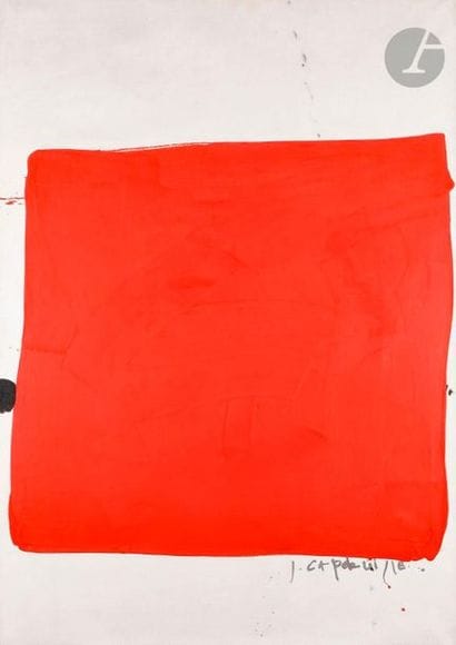 Jean CAPDEVILLE (1917-2011)Composition, 1972Acrylic...