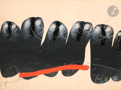 Jean CAPDEVILLE (1917-2011)Composition with...