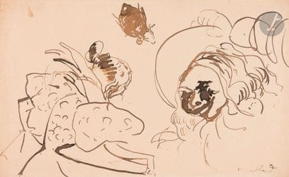 Édouard VUILLARD (1868-1940)
Étude de personnages,...