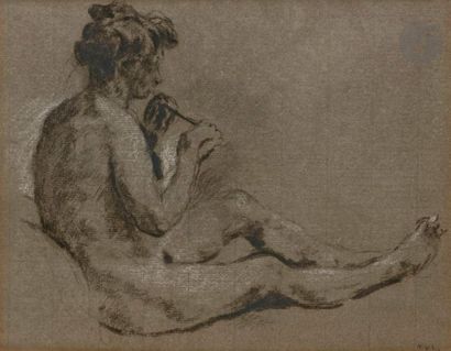 Ker-Xavier ROUSSEL (1867-1944)
Nu assis de...