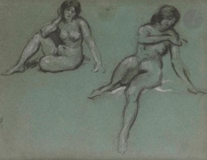 Ker-Xavier ROUSSEL (1867-1944)
Étude de deux...