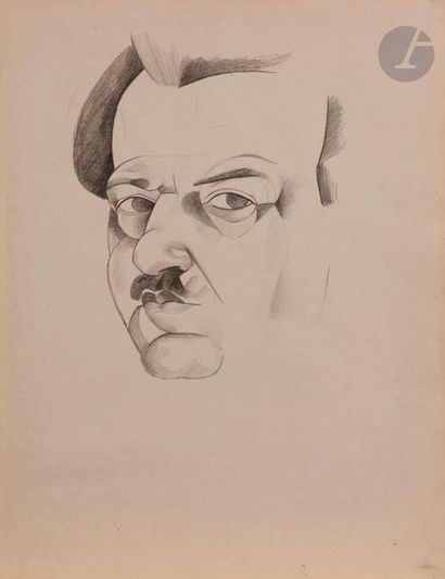 Charles KVAPIL (1884-1958)
Autoportrait,...