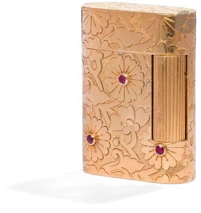 VAN CLEEF & ARPELS. Petrol lighter in yellow...