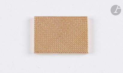 VAN CLEEF & ARPELS. Cigarette case in yellow...