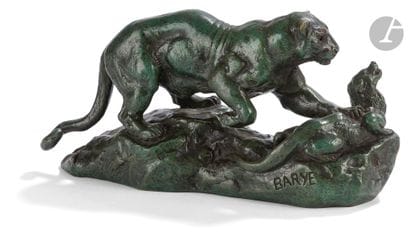 Antoine-Louis Barye (1795 - 1875)
Panthère...