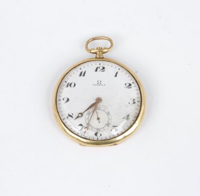 OMEGA 

Montre de poche en or 18K (750)....
