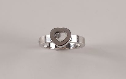
CHOPARD. Bague coeur Happy Diamond en or...