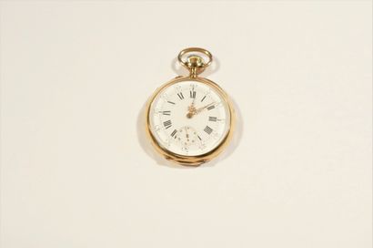 Montre de poche en or 18K (750) Cadran en...