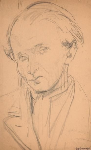 Isaac DOBRINSKY (1891-1973)
Portrait présumé...