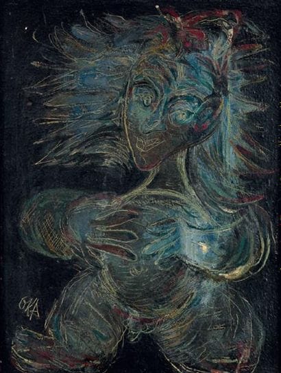Olga KLEIN-ASTRACHAN (1907-1999)
Feu follet...