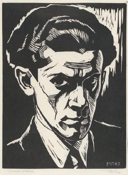 Arthur KOLNIK (1890-1972)
Kafka Gravure sur...