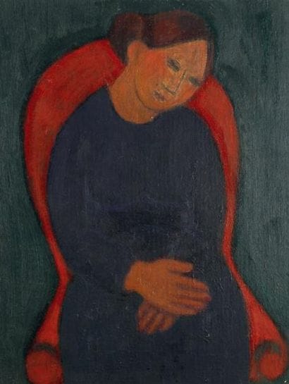 Arthur KOLNIK (1890-1972)
Femme au fauteuil...