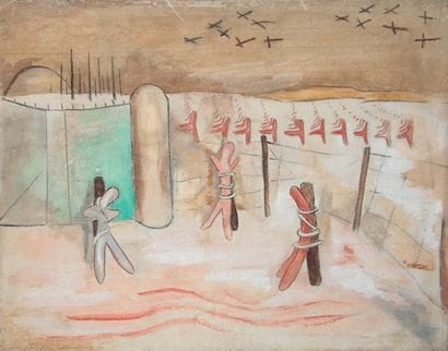 Edith AUERBACH-DELAMARE (1893-1956)
Le camp...