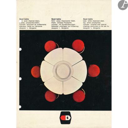 LIONEL MORGAINE (1928-2016) DESIGNER & SENTOU...