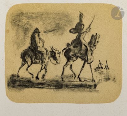 Honoré Daumier (1808-1879)
Don Quichotte...