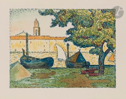 Paul Signac (1863-1935)
Saint-Tropez II....