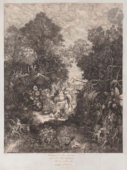 Rodolphe Bresdin (1822-1885)
Le Bon Samaritain....