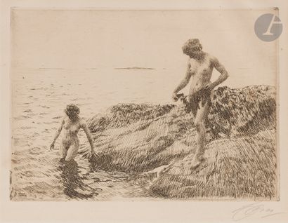 Anders Zorn (suédois, 1860-1920)
Seaward...