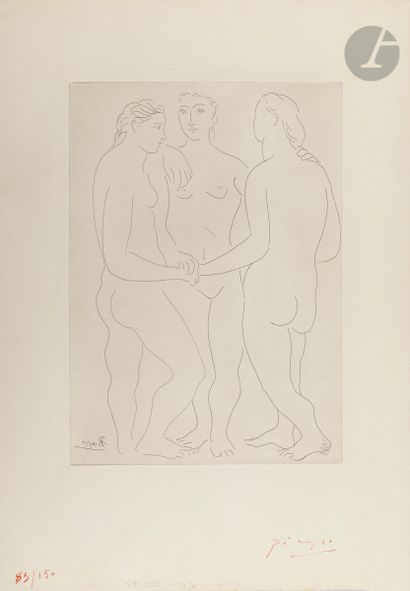 Pablo Picasso (1891-1973)
Les Trois amies....