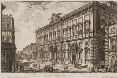 Giambattista Piranesi (1720-1778
)Veduta...