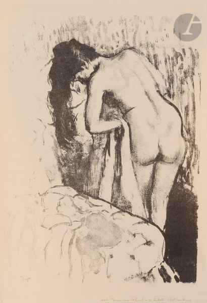 Edgar Degas (1834-1917)
Femme nue debout...