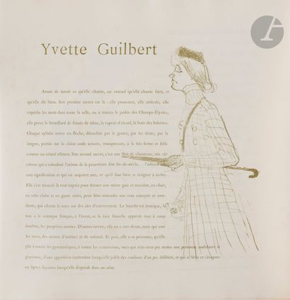 Henri de Toulouse-Lautrec (1864-1901)
Yvette...