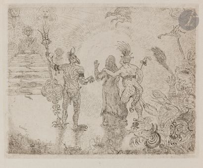 James Ensor (1860-1949)
Les Diables Dzitts...