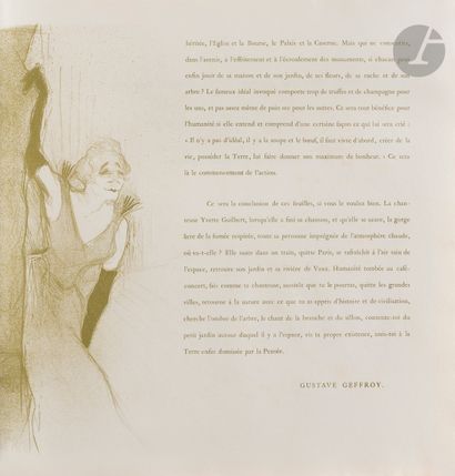 Henri de Toulouse-Lautrec (1864-1901)
Yvette...