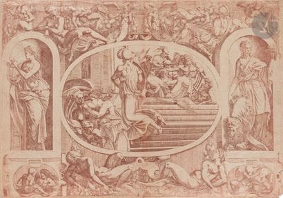 Antonio Fantuzzi (active around 1540
)Artemis,...