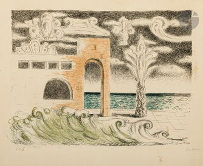 Giorgio de Chirico (1888-1978)
Maison au...