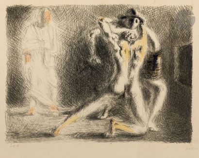 Giorgio de Chirico (1888-1978)
École de gladiateurs...