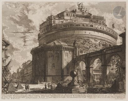 Giambattista Piranesi (1720-1778
)Veduta...