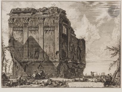 Giambattista Piranesi (1720-1778
)Tempio...