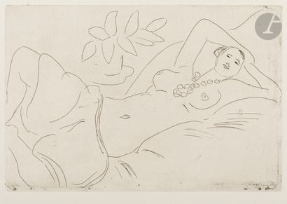 Henri Matisse (1869-1954)
Odalisque couchée....