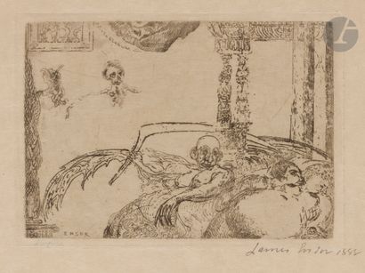 James Ensor (1860-1949)
Les Péchés capitaux....