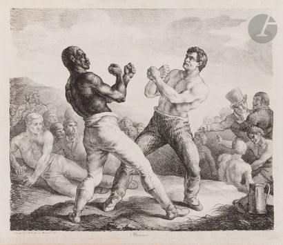 Théodore Géricault (1791-1824)
Boxeurs. 1818....