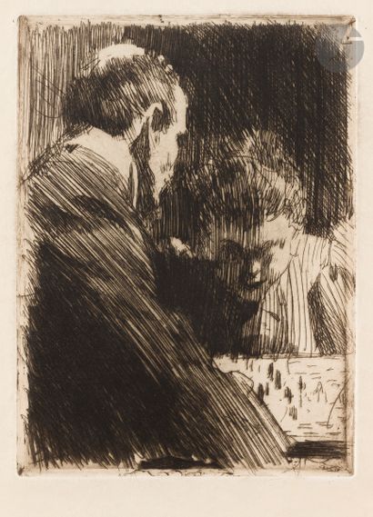 Anders Zorn (suédois, 1860-1920)
Les Joueurs...