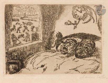 James Ensor (1860-1949)
Les Péchés capitaux....