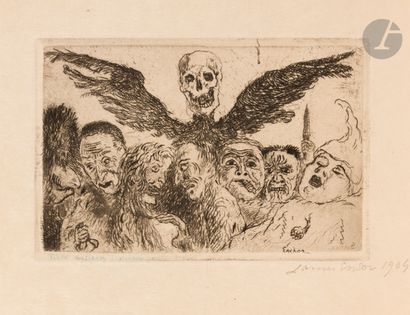 James Ensor (1860-1949)
Les Péchés capitaux....