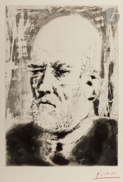 Pablo Picasso (1891-1973)
Portrait de Vollard...