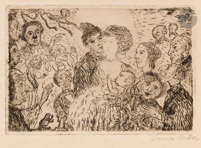 James Ensor (1860-1949)
Les Péchés capitaux....