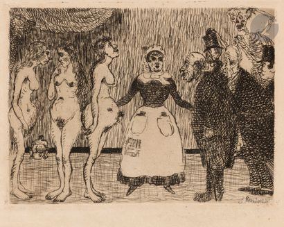 James Ensor (1860-1949)
Les Vieux… polissons....
