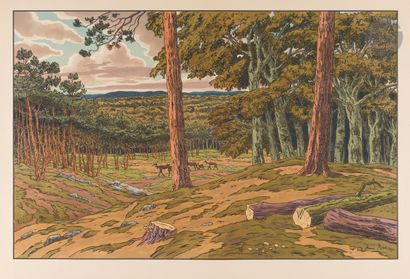 Henri Rivière (1864-1951)
La Forêt (Aspects...
