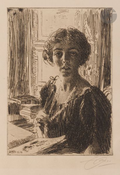 Anders Zorn (suédois, 1860-1920)
La Princesse...