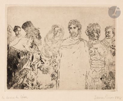 James Ensor (1860-1949)
Le Denier de César....