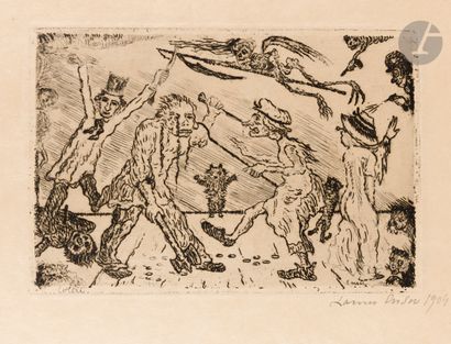 James Ensor (1860-1949)
Les Péchés capitaux....