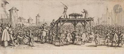 Jacques Callot (1592-1635
)The Wheel. (Pl....