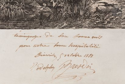 Rodolphe Bresdin (1822-1885)
Le Bon Samaritain....