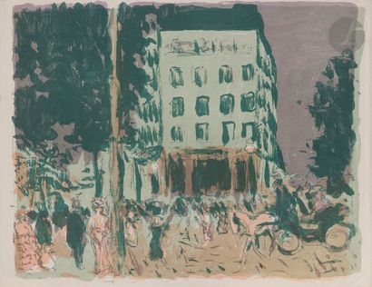Pierre Bonnard (1867-1947)
Les Boulevards....