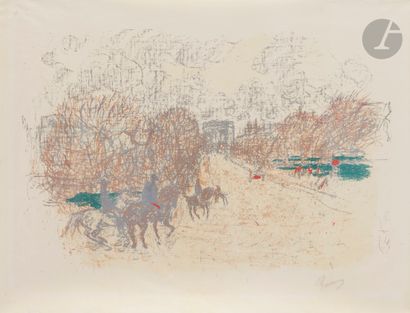 Pierre Bonnard (1867-1947)
L’Arc de Triomphe....